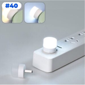 Mini Luminária Luz Lampada Led Abajur Usb. Ideal para leitura.
